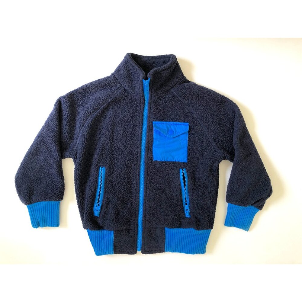 Gap Kids Navy Blue Sweater Jacket XS (4-5)